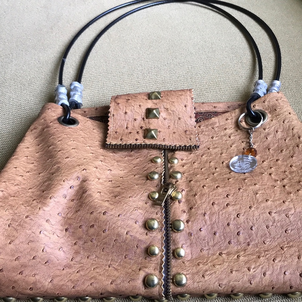 Ladies Tom boy leather purse worn but like new
